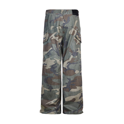 Cross Stitch Camo Cargo Pants PinkLimes Trending Streetwear
