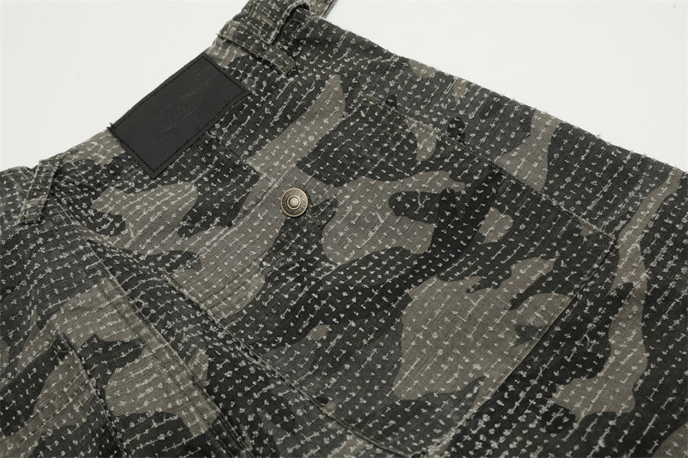 Scrub Tooling Camo Cargo Pants PinkLimes Trending Streetwear