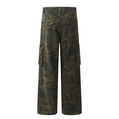 Camouflage Paratrooper Cargo Pants PinkLimes Trending Streetwear
