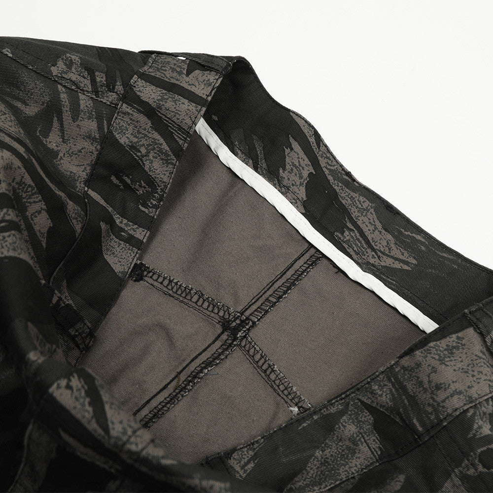 Digital Camo Splash Ink Cargo Pants PinkLimes Trending Streetwear