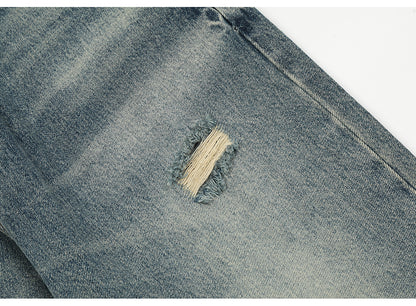 Distressed Ripped Streetwear Jeans PinkLimes Trending Streetwear