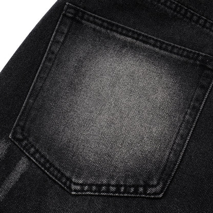 Unisex Laser Textured Slim Street Jeans PinkLimes Trending Streetwear