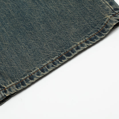 Dark Grey Straight-Leg Loose Jeans PinkLimes Trending Streetwear