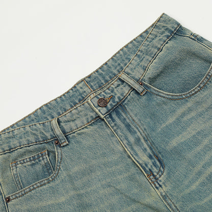 High Waist Wide Leg Denim Jeans PinkLimes Trending Streetwear