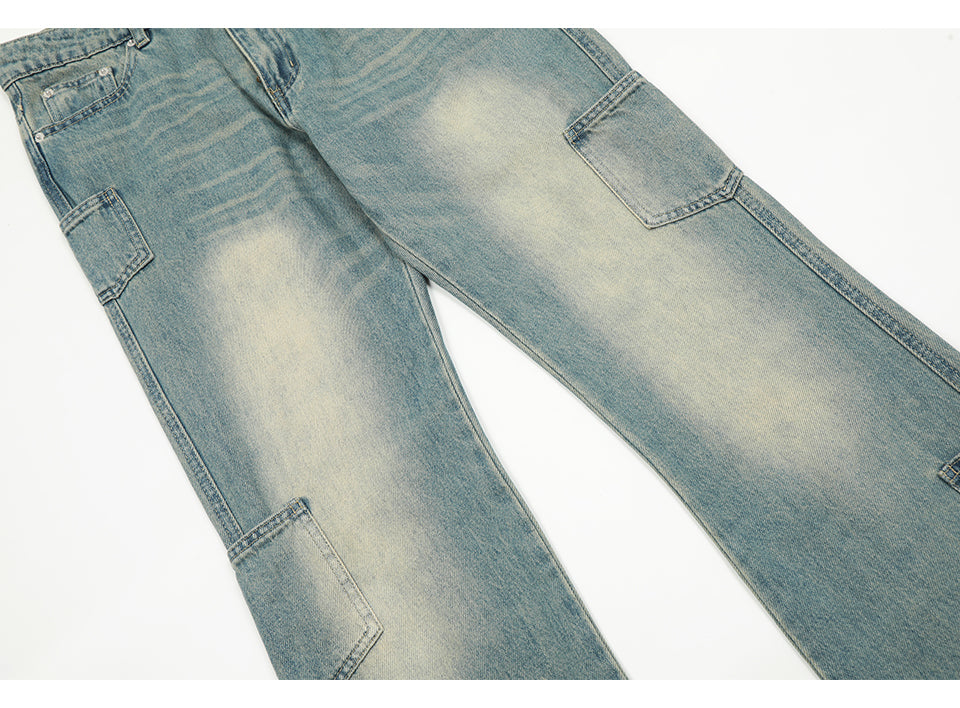 Distressed Denim Slim Streetwear Jeans PinkLimes Trending Streetwear