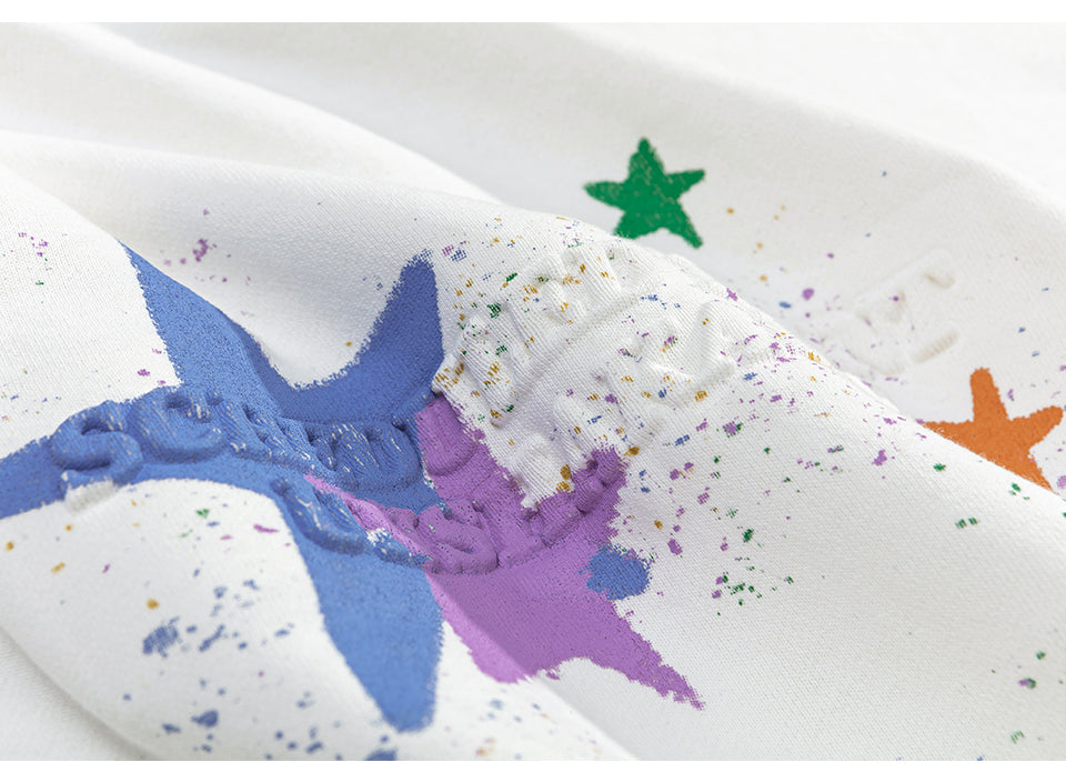 Star Night Hoodie Shirts & Tops PinkLimes Trending Streetwear