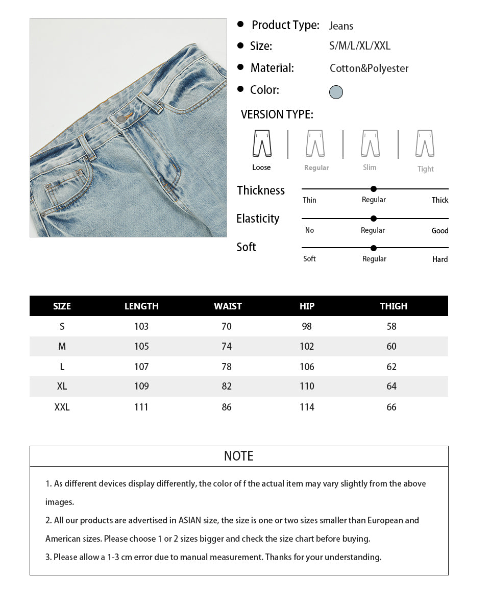 Flared Blue Denim Jeans PinkLimes Trending Streetwear