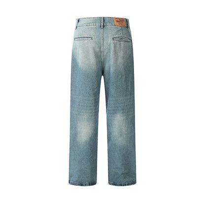 Vintage Style Loose Jeans PinkLimes Trending Streetwear