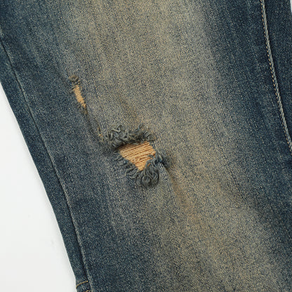 Flared Ripped Distressed Denim Jeans PinkLimes Trending Streetwear