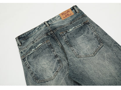 Ripped Blue Streetwear Denim Jeans PinkLimes Trending Streetwear