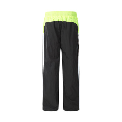 Contrast Side Stripe Track Cargo Pants PinkLimes Trending Streetwear