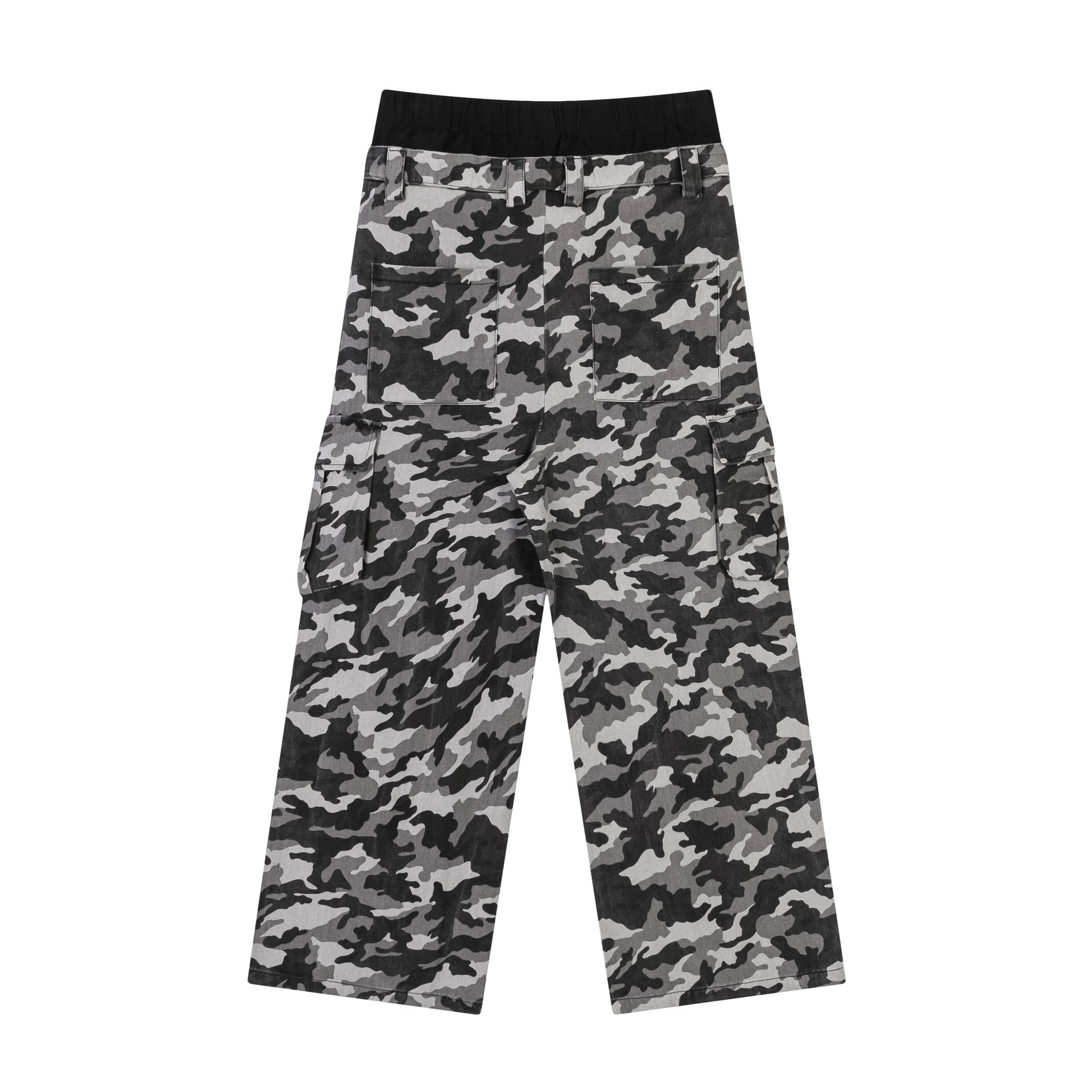Double Waist Camouflage Cargo Pants Camouflage PinkLimes Trending Streetwear