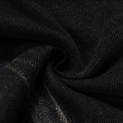 Laser‑Texture Loose Jeans PinkLimes Trending Streetwear
