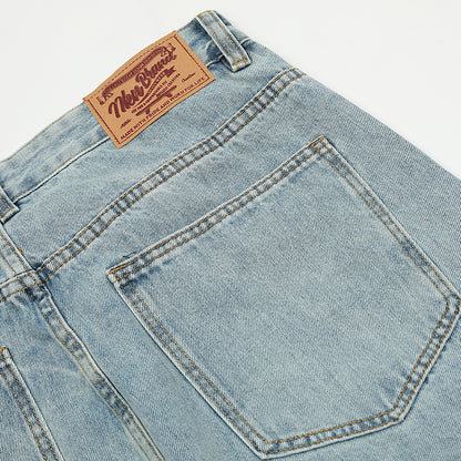 Blue Cargo Jeans PinkLimes Trending Streetwear
