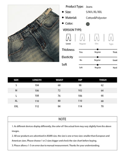 Baggy Distressed Denim Jeans PinkLimes Trending Streetwear