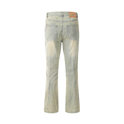 Flared Light Jeans PinkLimes Trending Streetwear