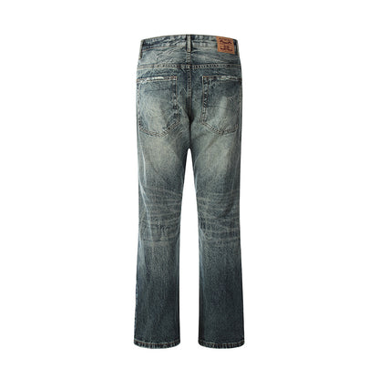 Ripped Blue Streetwear Denim Jeans PinkLimes Trending Streetwear