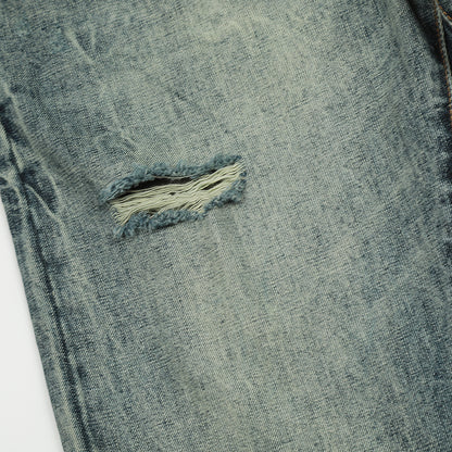 Ripped Blue Streetwear Denim Jeans PinkLimes Trending Streetwear
