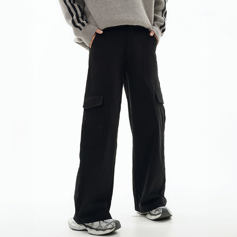 Solid Color High Waist Cargo Pants PinkLimes Trending Streetwear