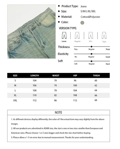 Ripped Denim Jeans PinkLimes Trending Streetwear