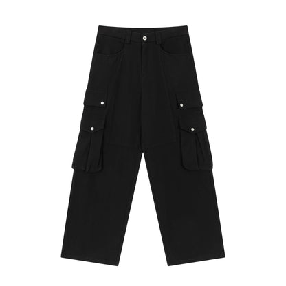 Straight Leg Cargo Pants PinkLimes Trending Streetwear