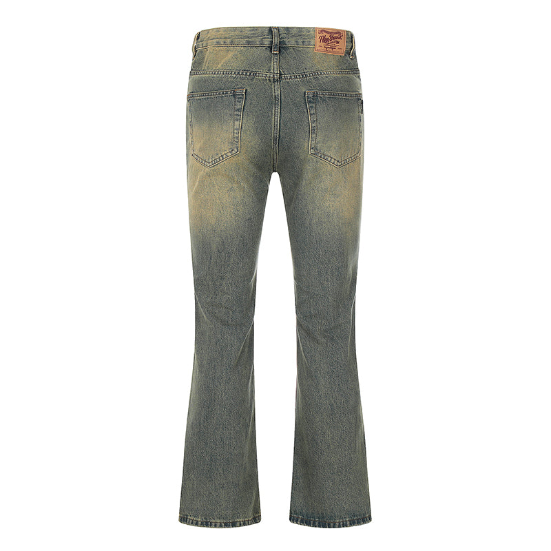Straight-legged Washed Denim Jeans PinkLimes Trending Streetwear