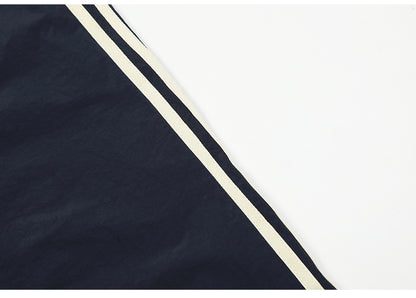 Contrast Side Stripe Track Cargo Pants PinkLimes Trending Streetwear