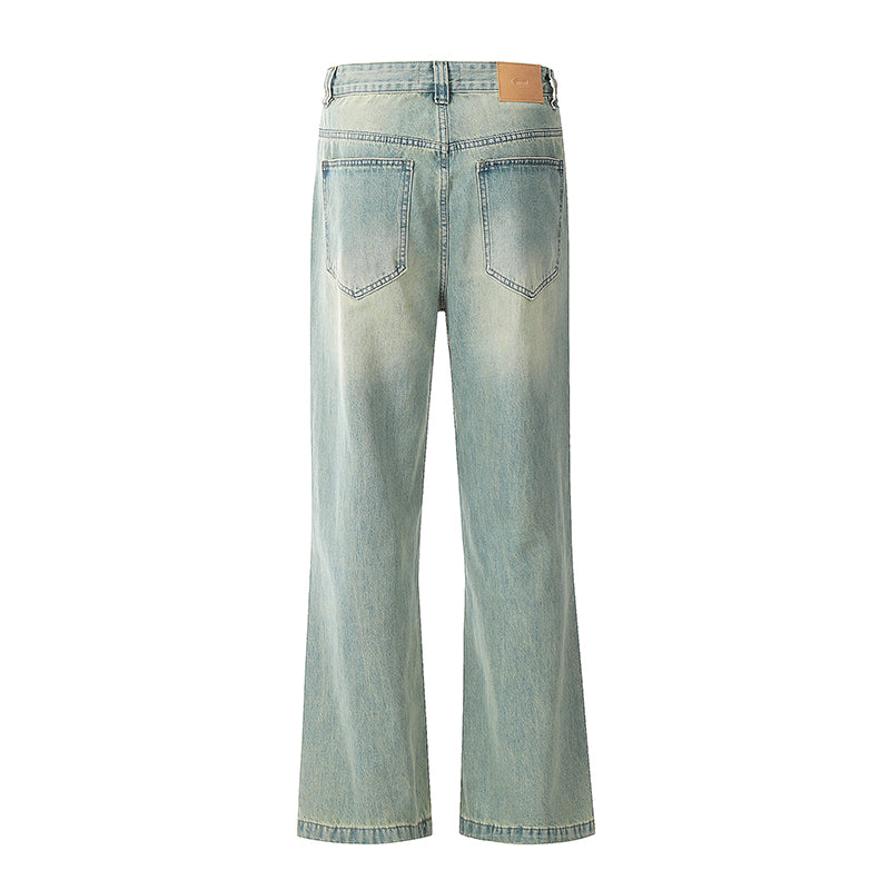 Basic Flared Streetwear Jeans PinkLimes Trending Streetwear