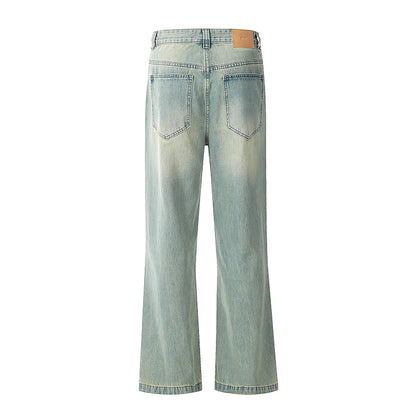 Basic Flared Streetwear Jeans PinkLimes Trending Streetwear