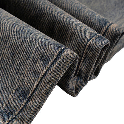 Grey Wash Up Jeans PinkLimes Trending Streetwear