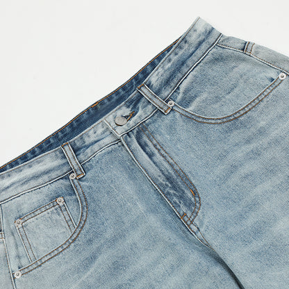 Splash-Ink Ripped Jeans PinkLimes Trending Streetwear