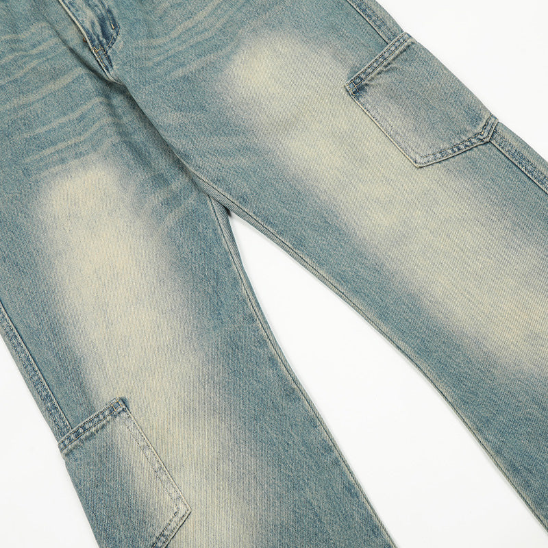 Distressed Denim Slim Streetwear Jeans PinkLimes Trending Streetwear