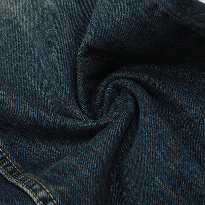 Flared Faded Blue Jeans PinkLimes Trending Streetwear