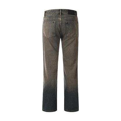 Loose Fit Distressed Straight-Leg Jeans PinkLimes Trending Streetwear
