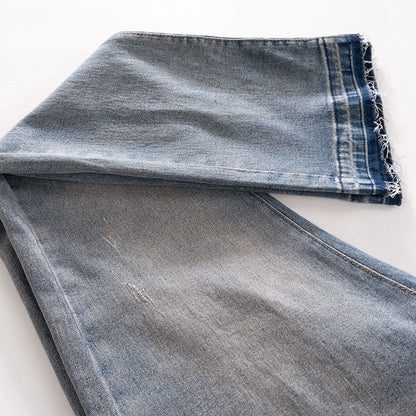Contrast Pocket Vintage Jeans PinkLimes Trending Streetwear
