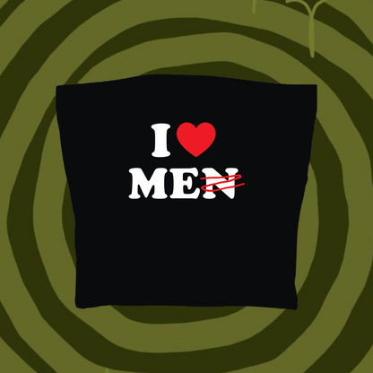 I Love Me Tube Top Black Shirts & Tops PinkLimes Trending Streetwear