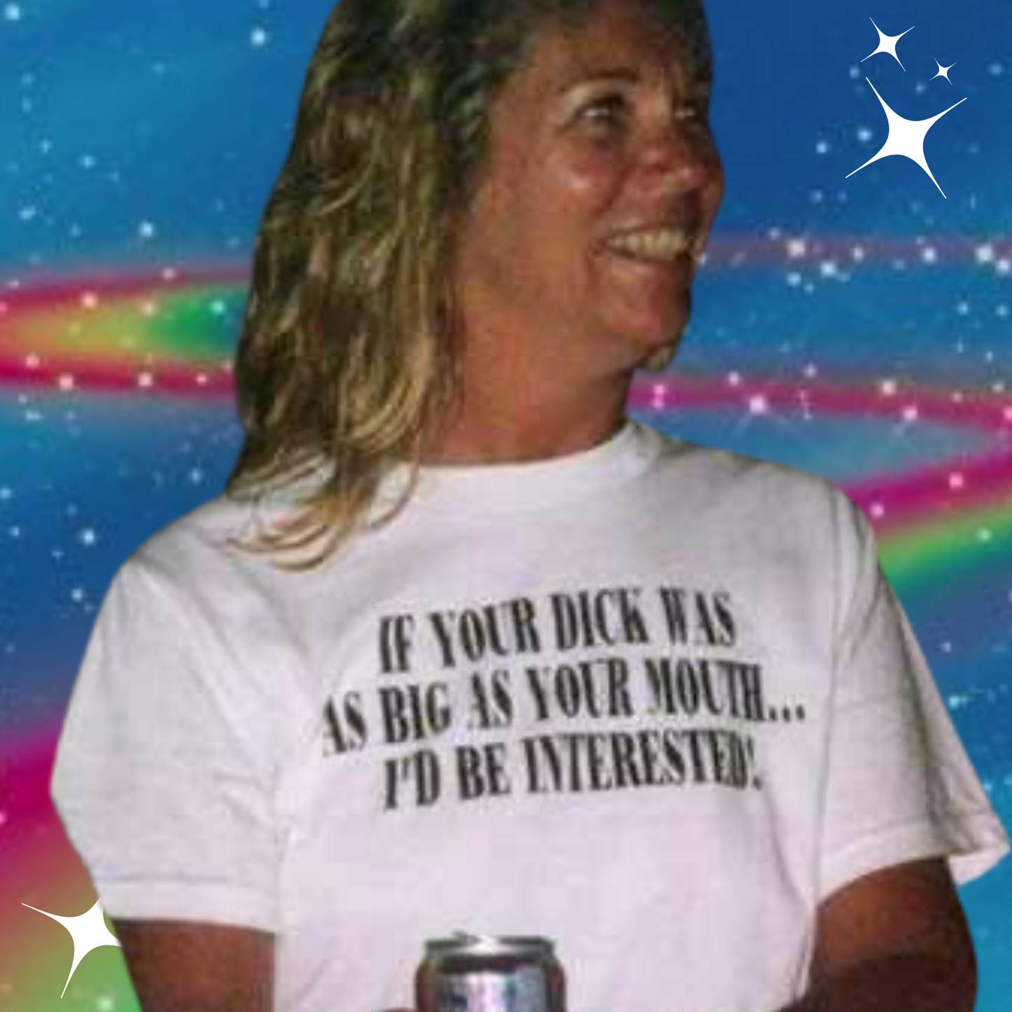 I'd Be Interested Baggy Tee Shirts & Tops PinkLimes Trending Streetwear