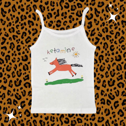K*tamine Camisole Top White Shirts & Tops PinkLimes Trending Streetwear
