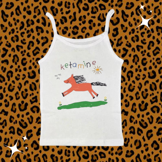 K*tamine Camisole Top White Shirts & Tops PinkLimes Trending Streetwear
