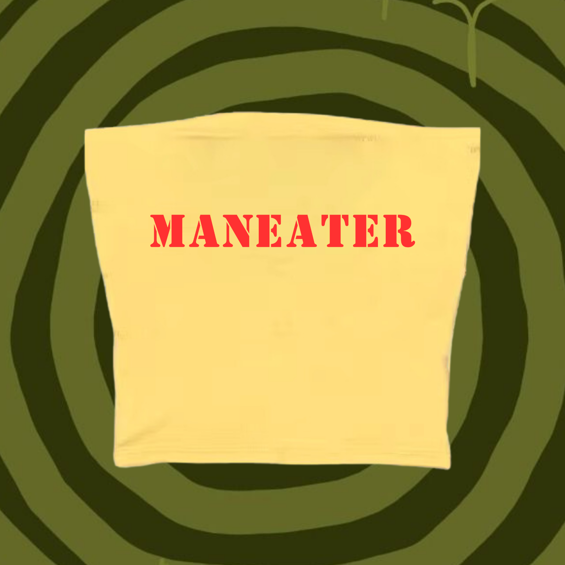 Maneater Tube Top Yellow Shirts & Tops PinkLimes Trending Streetwear