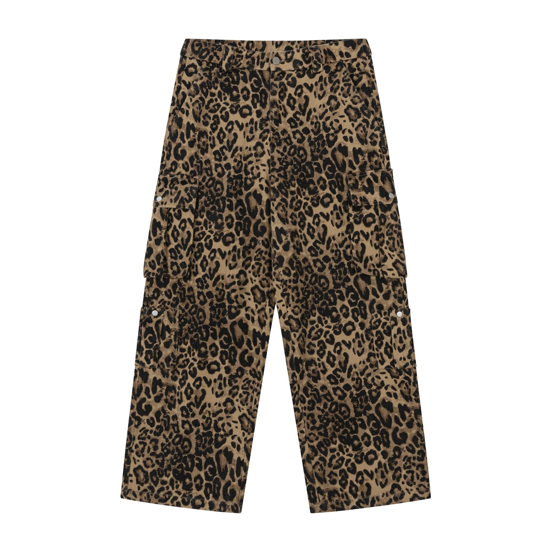 Leopard Print Cargo Pants PinkLimes Trending Streetwear