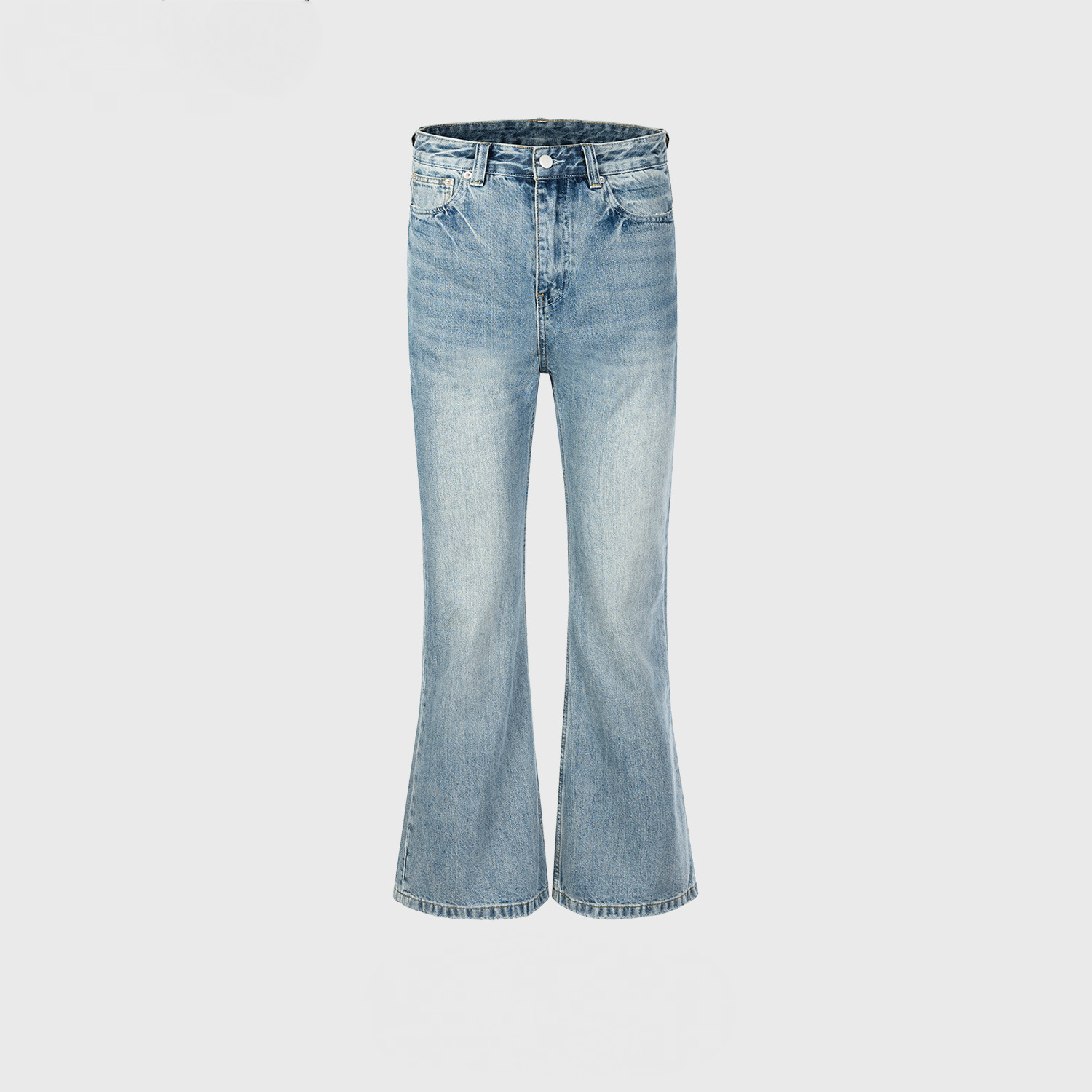 Tear‑Washed Jeans Blue PinkLimes Trending Streetwear