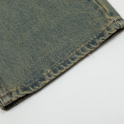 Straight-legged Washed Denim Jeans PinkLimes Trending Streetwear