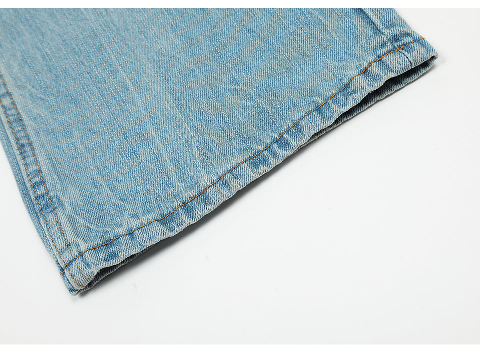 Cargo Blue Denim Streetwear Jeans PinkLimes Trending Streetwear