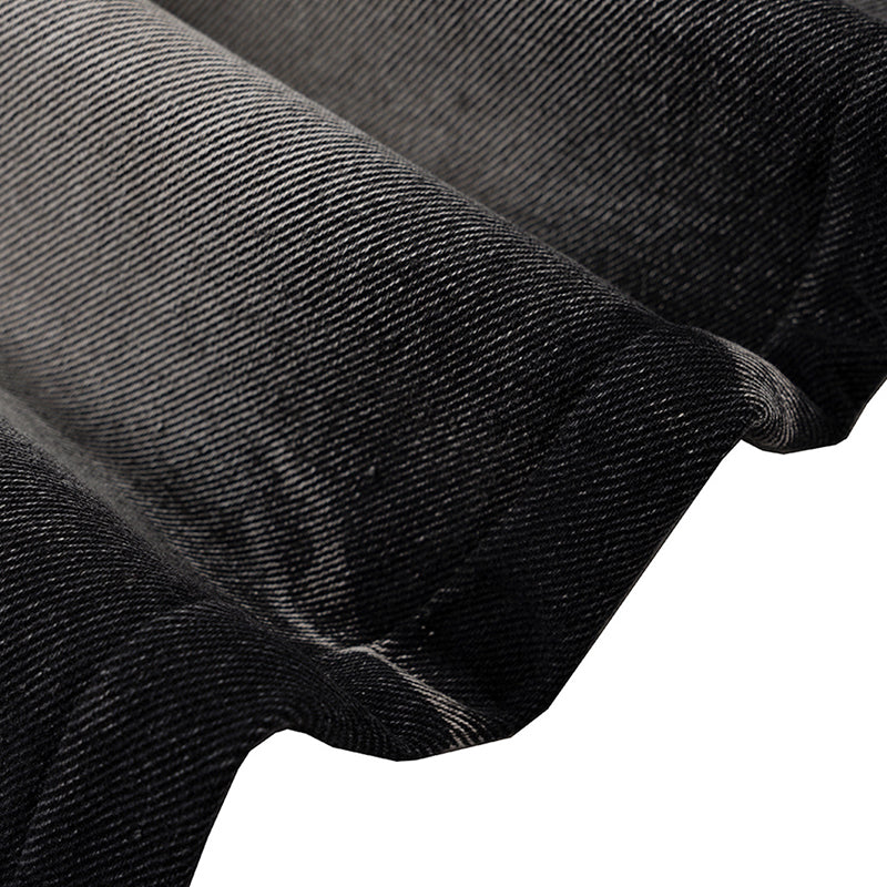 Unisex Laser Textured Loose Jeans PinkLimes Trending Streetwear