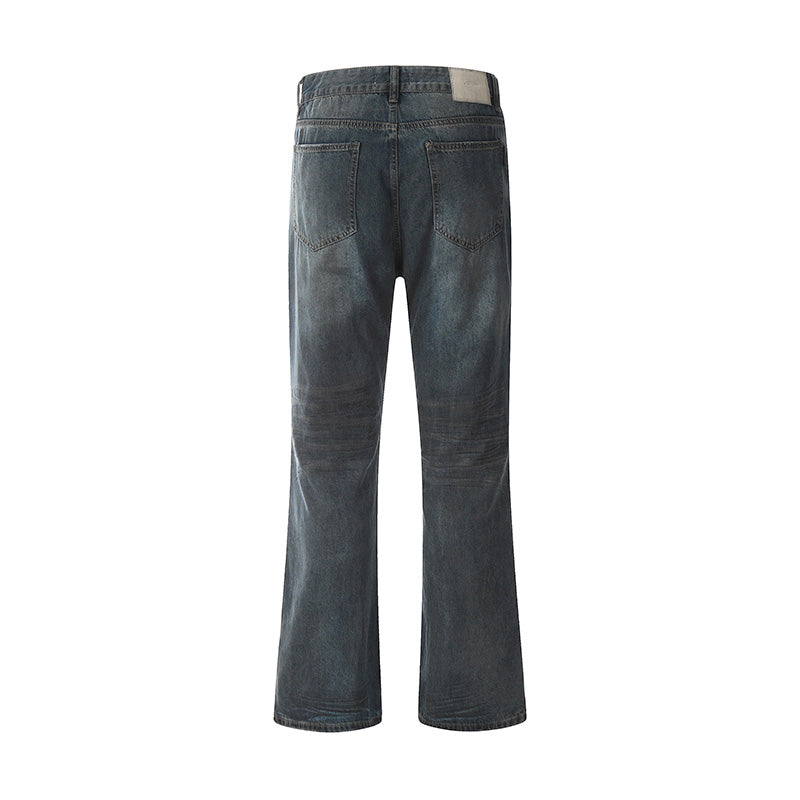 High Waist Distressed Flared Jeans PinkLimes Trending Streetwear