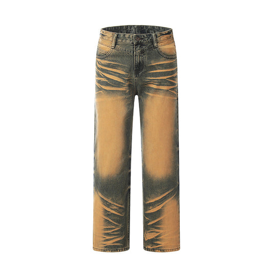 Auburn Distressed Loose Jeans Auburn PinkLimes Trending Streetwear