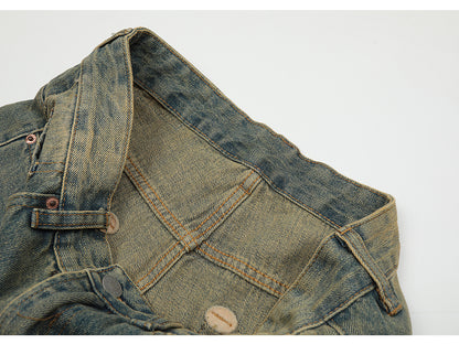Straight-legged Washed Denim Jeans PinkLimes Trending Streetwear