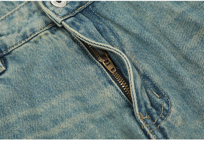 Distressed Denim Slim Streetwear Jeans PinkLimes Trending Streetwear