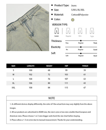 Khaki Washed Jeans PinkLimes Trending Streetwear